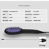 Hair Straightener Brush Ceramic Fast Straightening Heating Hot Comb Women's Smoothing Brush Styling Tool Curling Iron