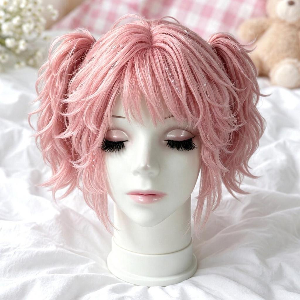 Anime-Style Mannequin Head with Base Lightweight for Classroom, Home Work Area