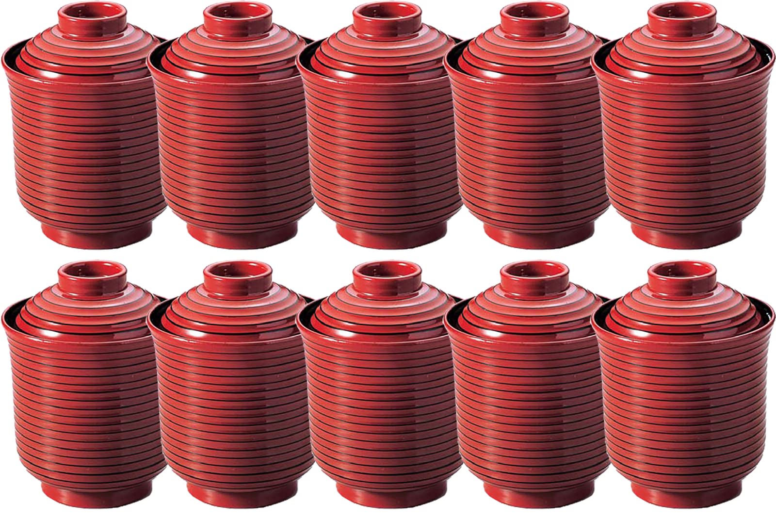 

Fukui Craft Суповая подставка для палочек для еды Сделано в красном Маленький [Коммерческий набор] Пиала, Пиала, Япония, Полированный, (10 кусочков)