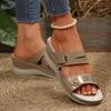 Women's Hollow Out Sandal Flat Sandals Lightweight and Wedge Slippers