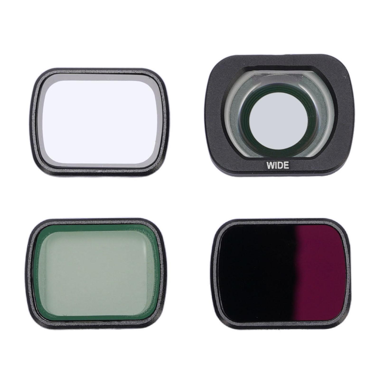 

Набор фильтров ND CPL из 4 шт., алюминиевый сплав, оптическое стекло HD ND128, ночной CPL, широкоугольный объектив для дрона