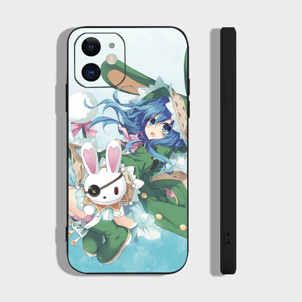 

Anime Himekawa Yoshino Phone Case For IPhone 17 Air 16 15 14 13 Pro Max 11 12 Black Silicone Cover IPHONE 16PRO