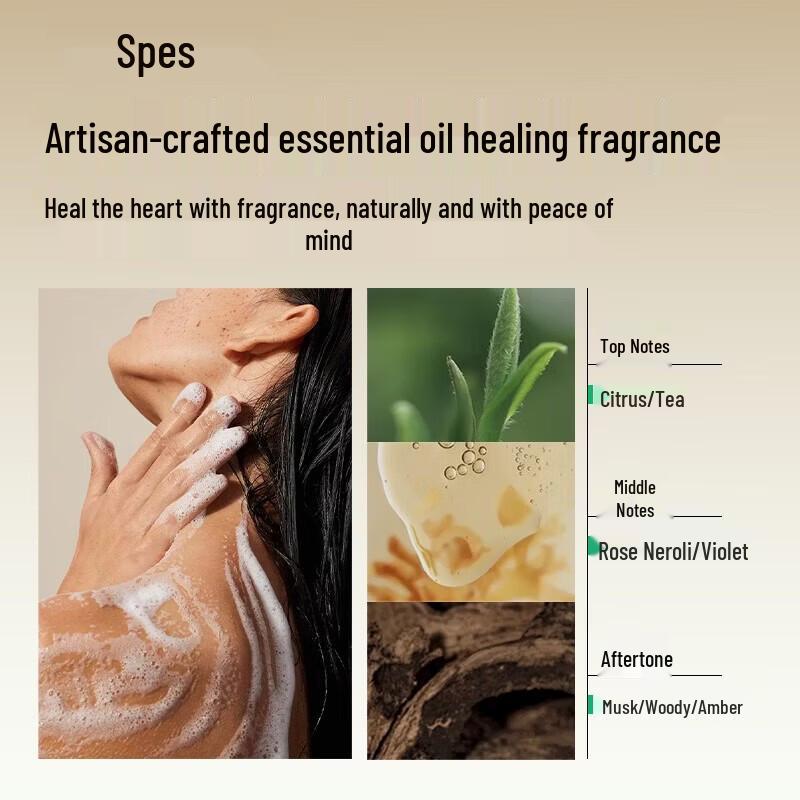 Spes Night Rose Essential Oil Shower Gel