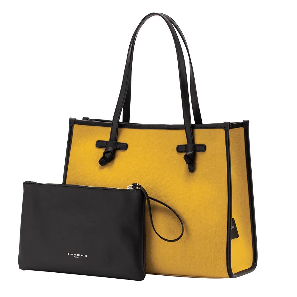 

Сумка-тоут GIANNI CHIARINI MARCELLA ORIGINAL MEDIUM Marcella Medium BS Grano Safari Yellow x Beige Сумка большой вместимости Сумка [Джанни Карини] 6850/22PE