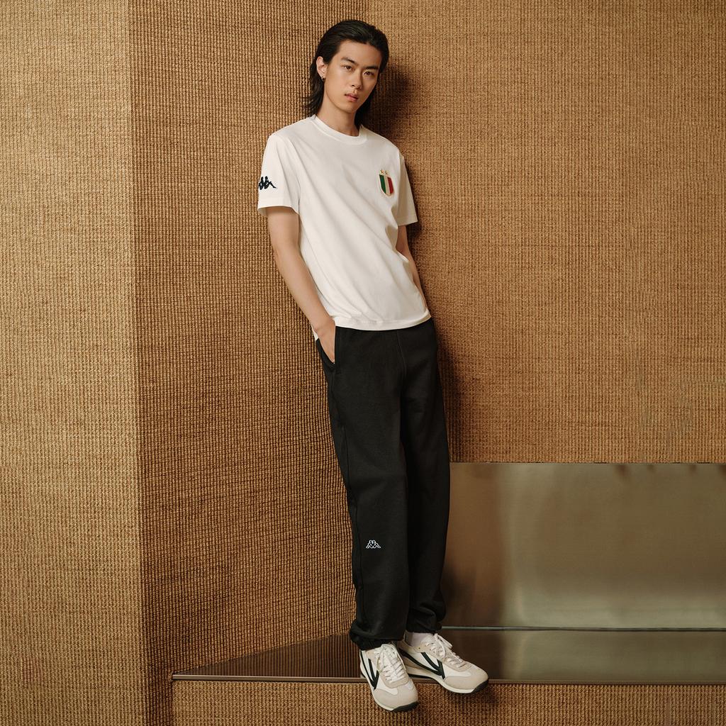 Kappa 1916 T Shirt Men's Korean White K0D32TD20-012