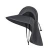 Men's Wide Brim Sun Hat with Face and Neck Protection for Outdoor Activities