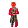 Setsubun Real Red Demon Cosplay Set Mask Metal Bar Costume Red Inner Costume [Gleam Market] GMH-00107