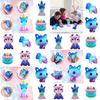 Unicorn Squishy Toy Slow Rising Stress Relief Pu Material White/silver Horn