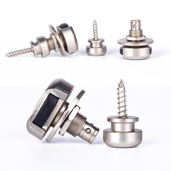 2Pcs/Set Guitar Strap Lock Quick Release Easily Install Compact Metal Guitar Strap Lock