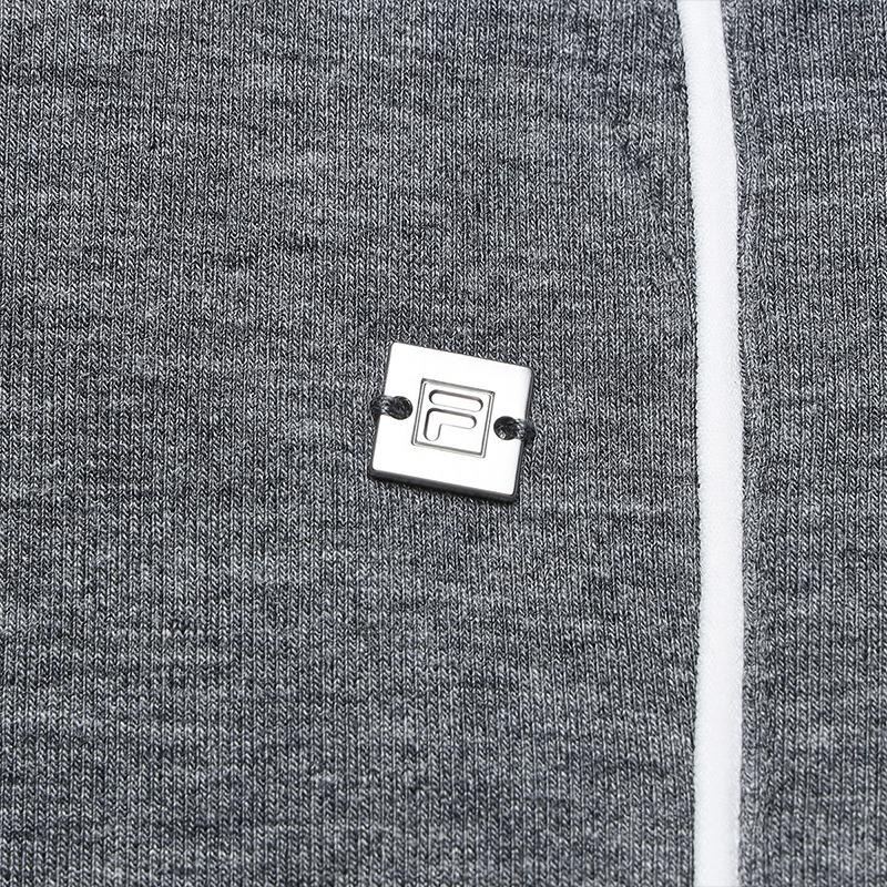 FILA White Simple Fashion Versatile Knitted Loose Straight Casual Pants Women bottoms F11W543601FMG