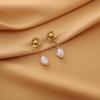 Korean Style Retro Pearl Ear Clip for Women - Mosquito Coil Holder, No Piercing, High-End, Fashionable and Versatile Luxury Earrings