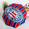 Bahia Fc Crest Emblem Printed Automatic Umbrella, 8-Frame for Travel, camping, Casual Umbrella, Essential Gift for  for family and friends