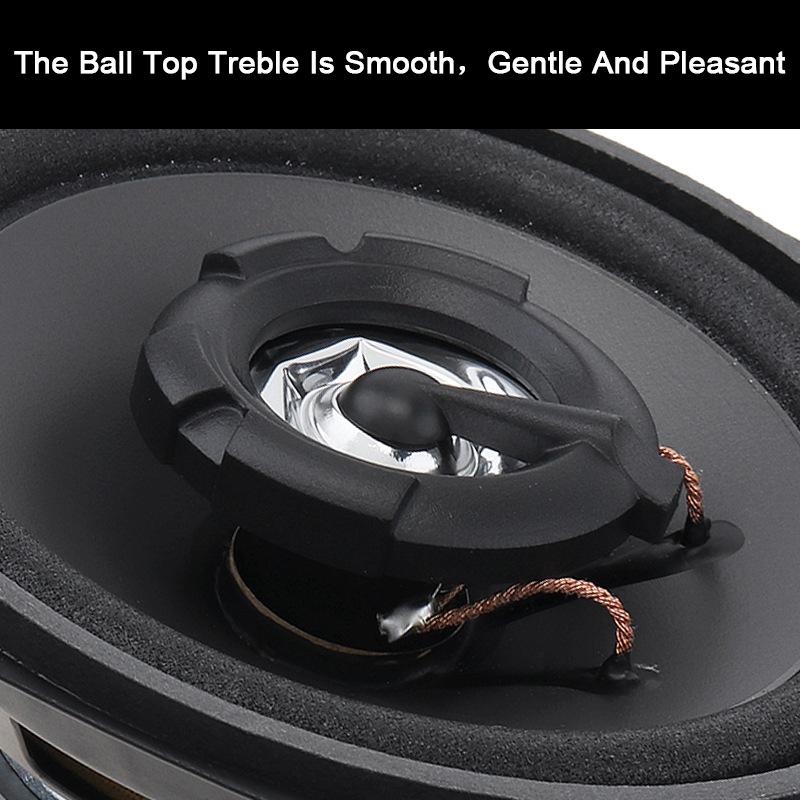 1 Piece Car Stereo Speaker 4 Inch 300W 2-Way Audio For Cars HiFi Music Sound Coaxial Speaker Full Frequency Automotive Sound