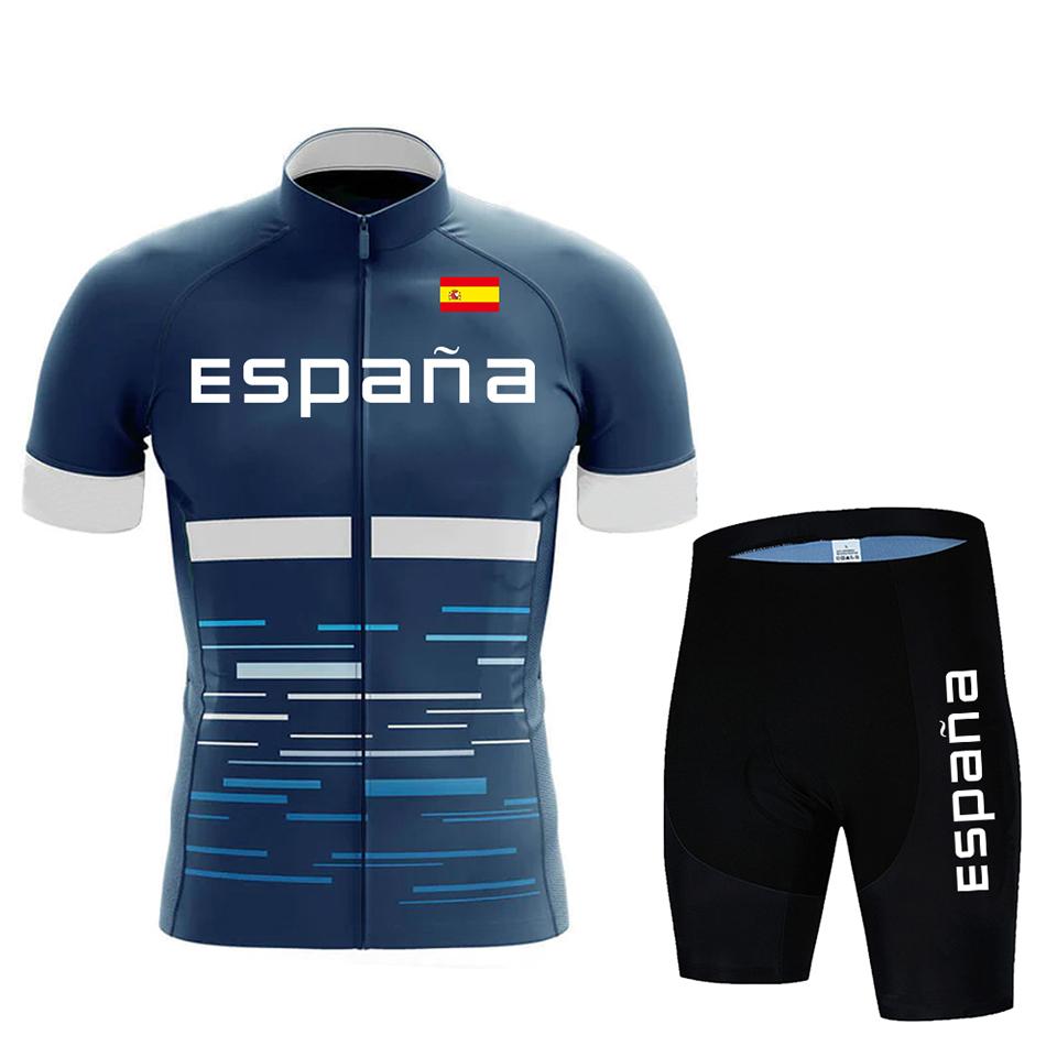2026 Sada dresů Dětské cyklistické oblečení Letní MTB týmové oblečení Krátký rukáv Jednotný trikot pro triatlon Ropa De Hombrez
