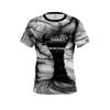 2026 Nuova Maglietta Sportiva a Maniche Corte da Uomo con Martello Testo Ispiratore Colore Camicia da Bowling Stampa 3D Top Casual Ampio Asciugatura Rapida