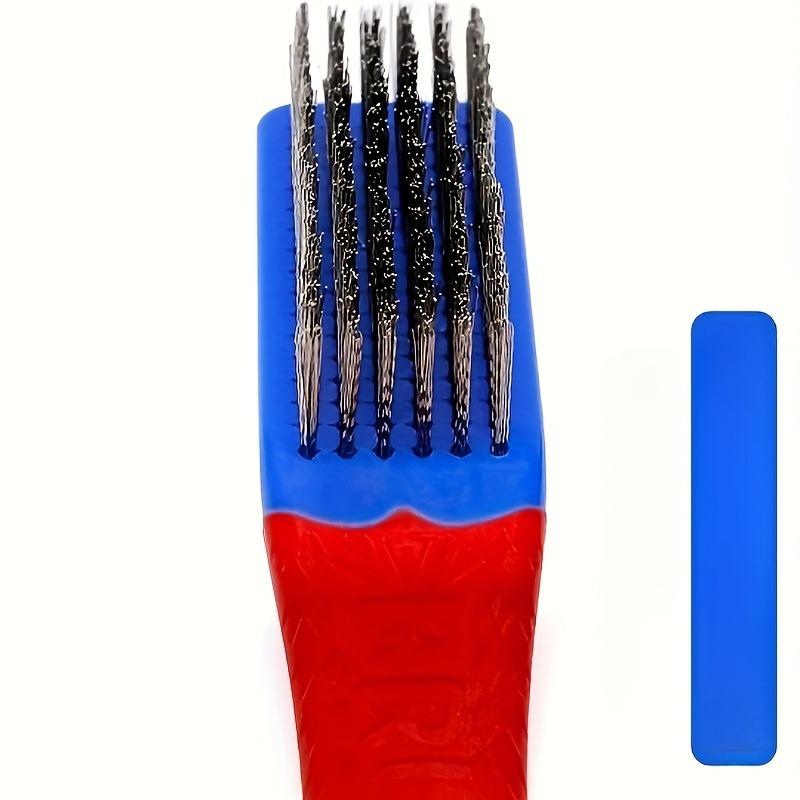 1 ADET Kaymaz Plastik Saplı Ağır Hizmet Tipi Paslanmaz Çelik Tel Fırça Paslanmaz Boya ve Kaynak Aletleri Metal Yüzey İşlemesi Sağlam Yapı