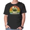 Unisex Crew Neck T-Shirt Pre Internet Beagle Graphic Short Sleeve Casual Tee