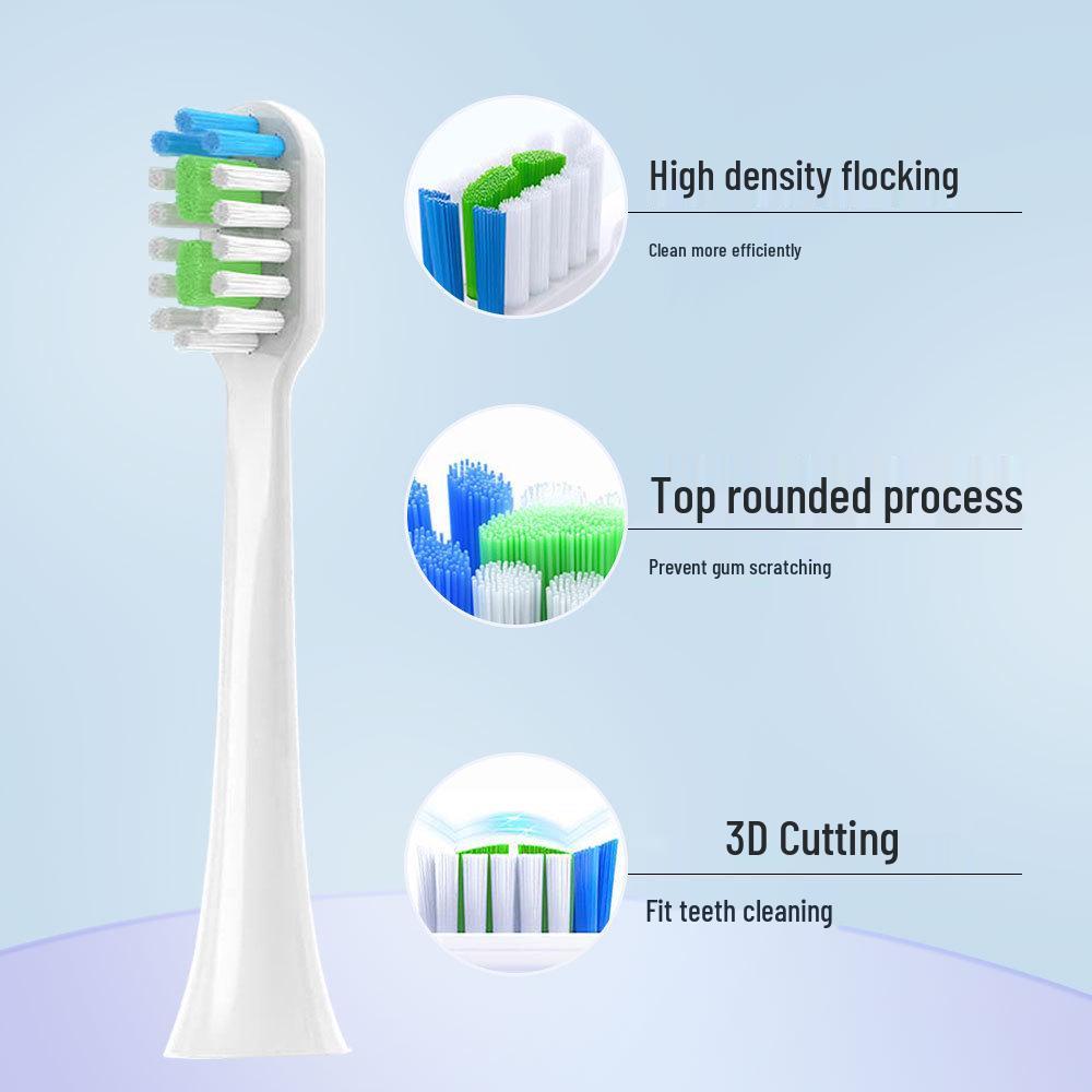 Universal Replacement Heads for Jingzao Jingxuan Electric Toothbrush X8/R3/JZTBW01/JZTBB02
