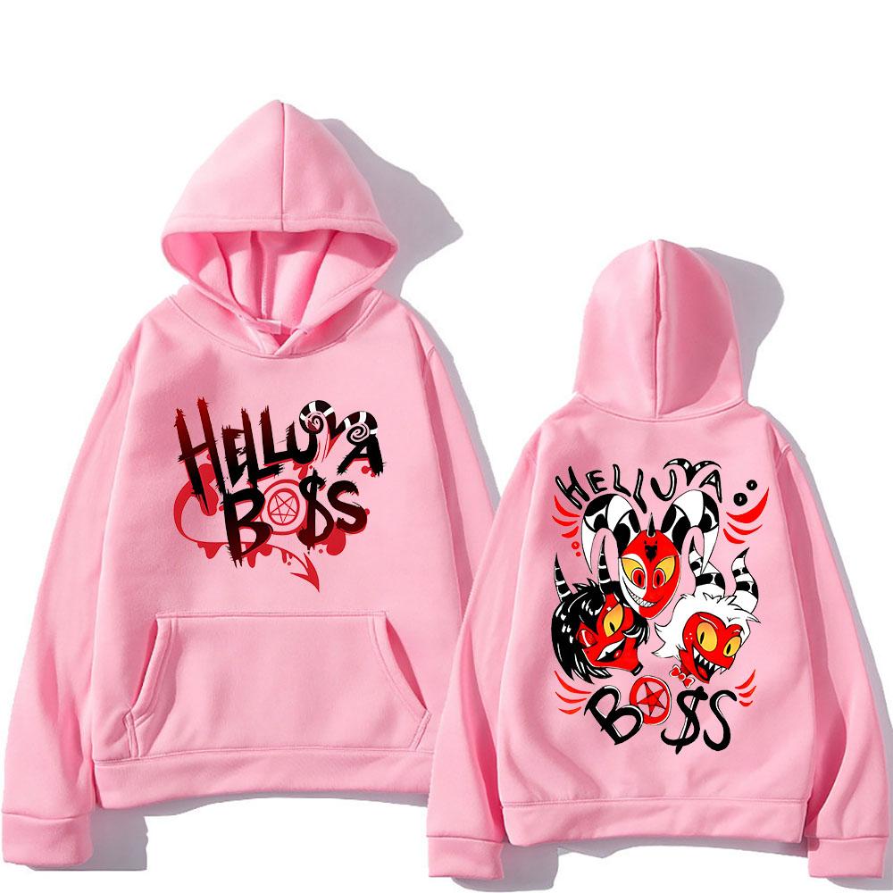 Hooded Anime Print Cartoon Comfortable Sweatshirts Long-sleeved Harajuku Kawaii Clothes Sudaderas Cute Fleece Hoody