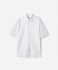 TRIP LE SENS Air Wave Seersucker Half Shirt_White
