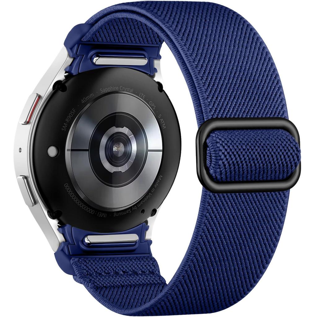 Elastic Nylon Loop Watch Band For Samsung Watch4 5 6 7 Strap Replacement Wristband For Samsung Galaxy Bracelet Correa Accessorie