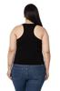 Women's Style Big Size Body Plus Size Halter Neck Mink Body With Draped Front And Sides