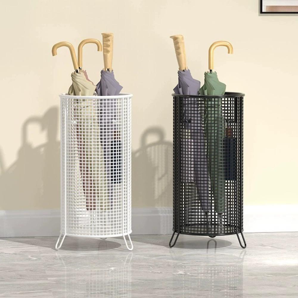 Drainage Design Umbrella Barrel Stand Type Storage Rack New Umbrella Holder  Home Entrance