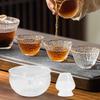 Glass Matcha Set Bowl And Whisk Holder Clear for Tea Lover Accessories