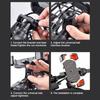 Bike Phone Mount Stand NonSlip Anti-Vibrations Universal Bike Handlebar Adjustable Phone Mount Clip Easily to Install