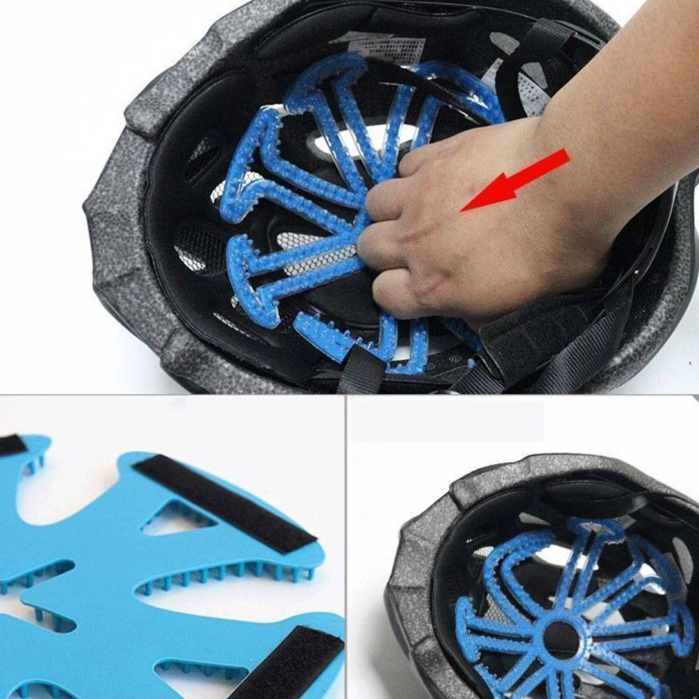 10PCS Breathable Head Protection Protect The Hairstyle Helmet Pad Silicone Helmet Pad  Bicycle