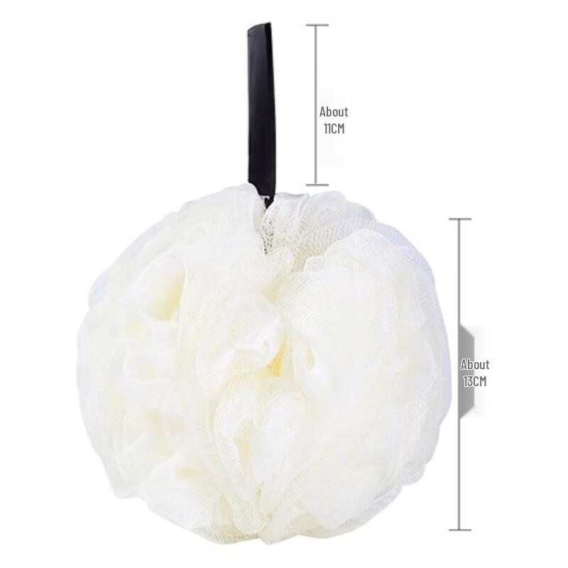 Allies Premium Flocking Bath Loofah - 3 Pack