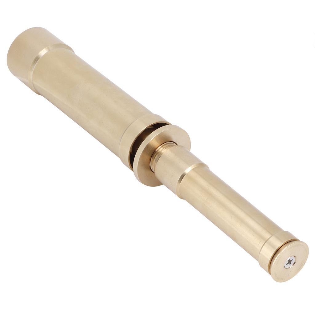Double Layer Trumpet Type Brass Fountain Nozzles Pool Pond Spray Head for Garden Landscape1in DN25