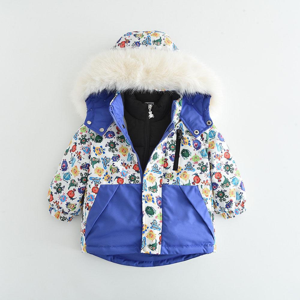 Παιδική Χειμερινή Στολή Σκι 2024 - Σετ Τριών Τεμαχίων με Φλις Επένδυση, Αντιανεμική & Αδιάβροχη για Μωρά