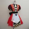 Anime Alice: Madness Returns Cosplay Costume Updated Version Royal/Playing Cards Uniform Dress Outfit Party Role Play Clothing
