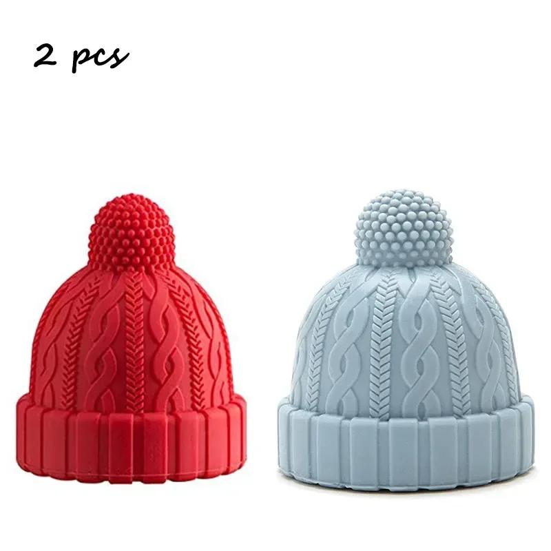 Creative Christmas Magic Hat Wine Stoppers Silicone Wine Stopper Reusable Decorative Seal Stopper Cap for Wine Beverage
