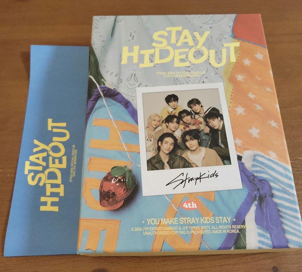 [USED] Straykids Stay 4th Generation Home Country FC Korea Welcome Kit