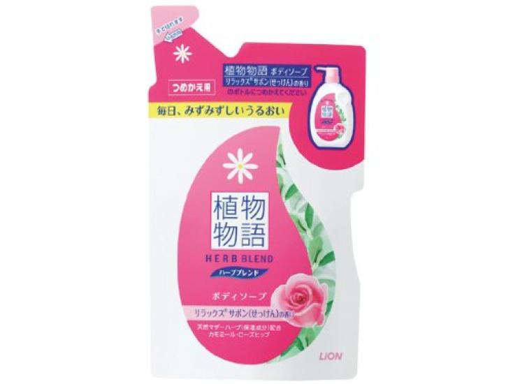 Plant Story Herb Blend Body Soap, Relaxing Soap Scent, Refill 420mL