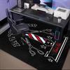 1PC Custom Name Barber Shop Theme Floor Mat Ideal for Living Room, Game Rooms, Office, Bedroom Floor Mat Design