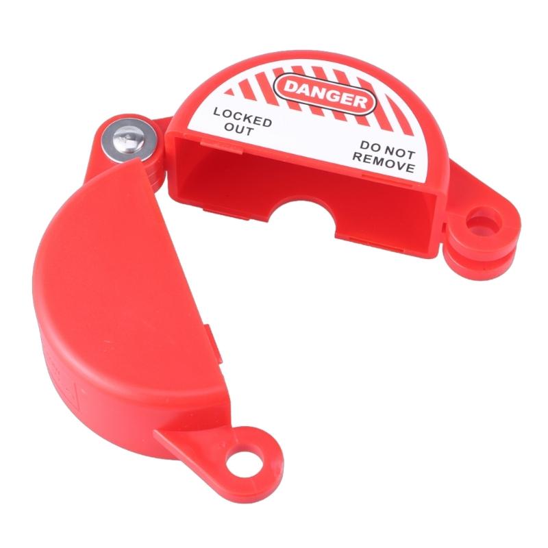 Secure Water Tap Locking Set with Padlock Gate Valves Lockout System Plastic Gate Valves Lock with Combo Lock for Home