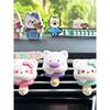 Kitty Cat West Highland Dog Car Air Vent Diffuser Stone Aromatherapy Essential Oil Cute Ice Cream Handmade Creative Gift