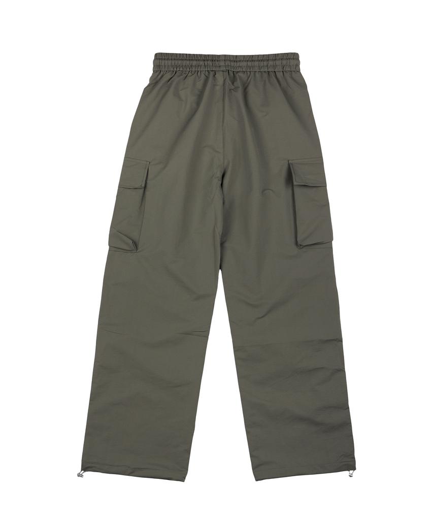 DOUBLE JD Spandex Rivet Cargo Pants (Khaki)