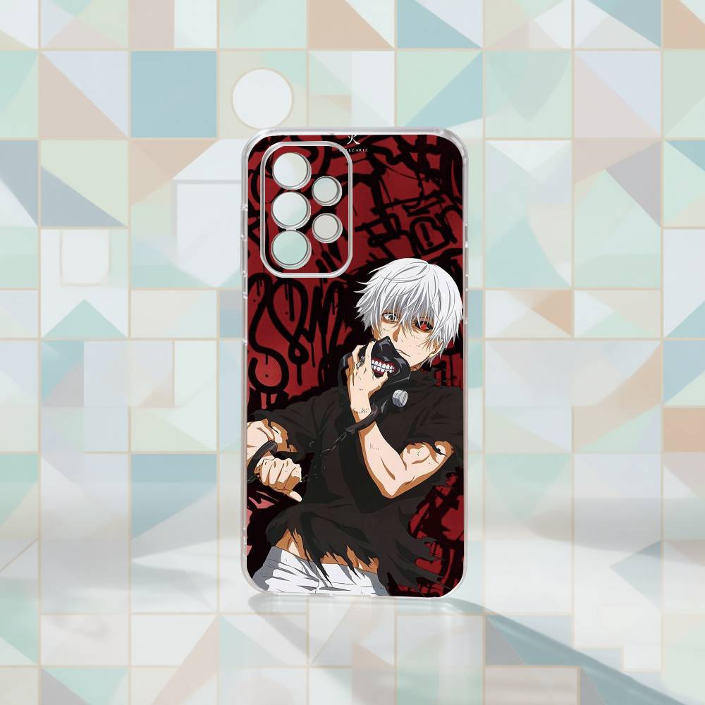 Tokyo Ghoul Ken Kaneki Phone Case For Samsung S25,S24,S21,S22,S23,S30,Ultra,S20,Plus,Fe Transparent Cover