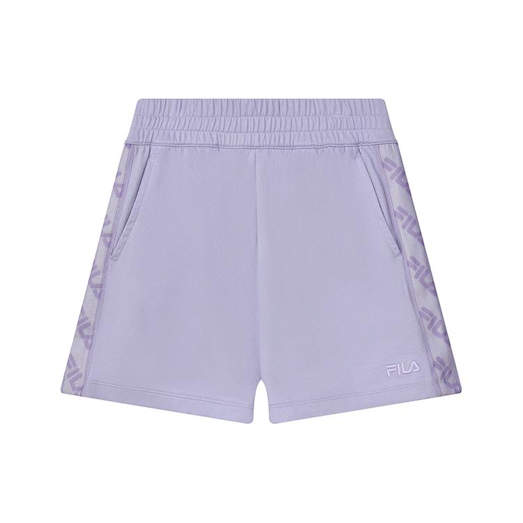 New FILA Casual Shorts Women's Mu Su Purple F11W229605FVT