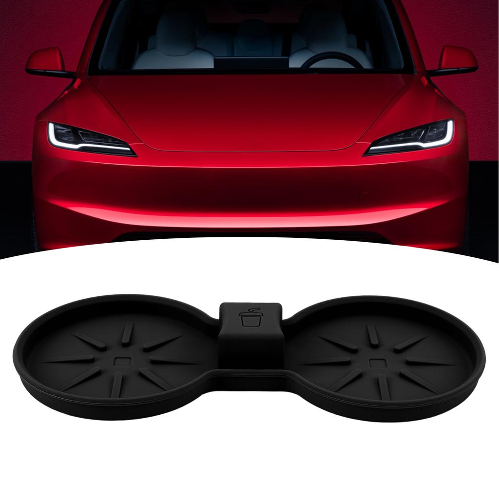 Mittelkonsolen-Getränkehalter-Einsatzmatte Anti-Rutsch Wasserdicht Temperaturbeständig Getränkehalter-Polstermatte für Fahrzeug