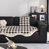 Summer Latex Houndstooth Printed Sofa Cover Decor Non-Slip Mat Couch Slipcover Protector Universal Irregularity Sofa Cushion