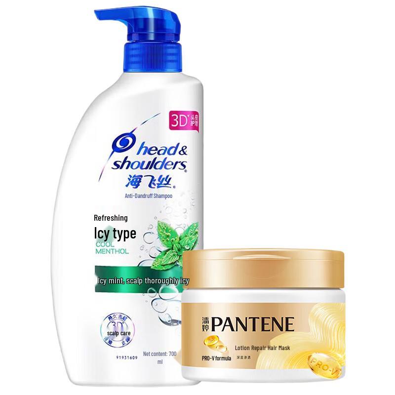 

Набор шампунь Head & Shoulders Освежающий и прохладный и маска для волос Pantene