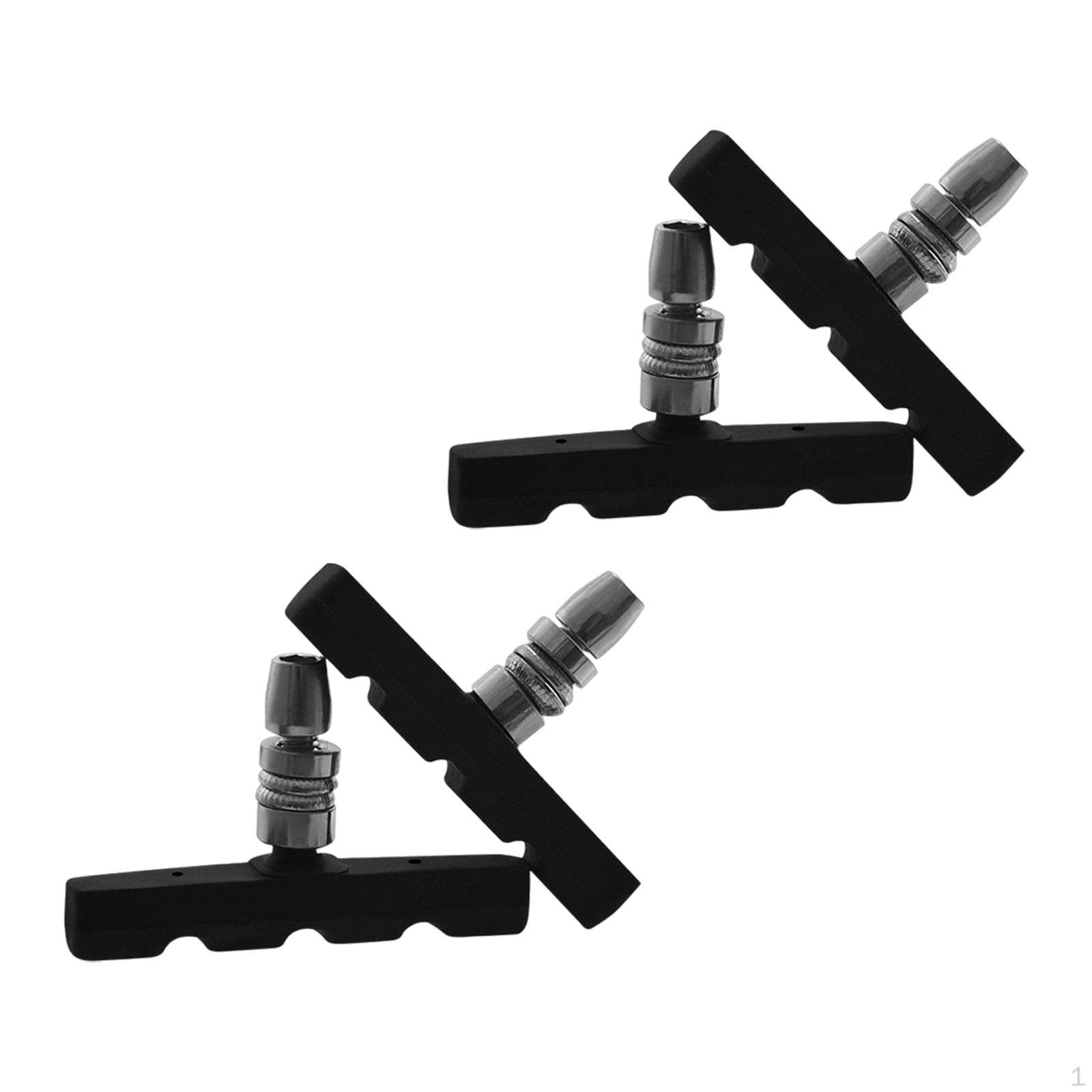 

2 пары тормозных колодок для шоссейного велосипеда, бесшумная замена велосипеда, колодки для блоков, 70mmx15mmx40mm