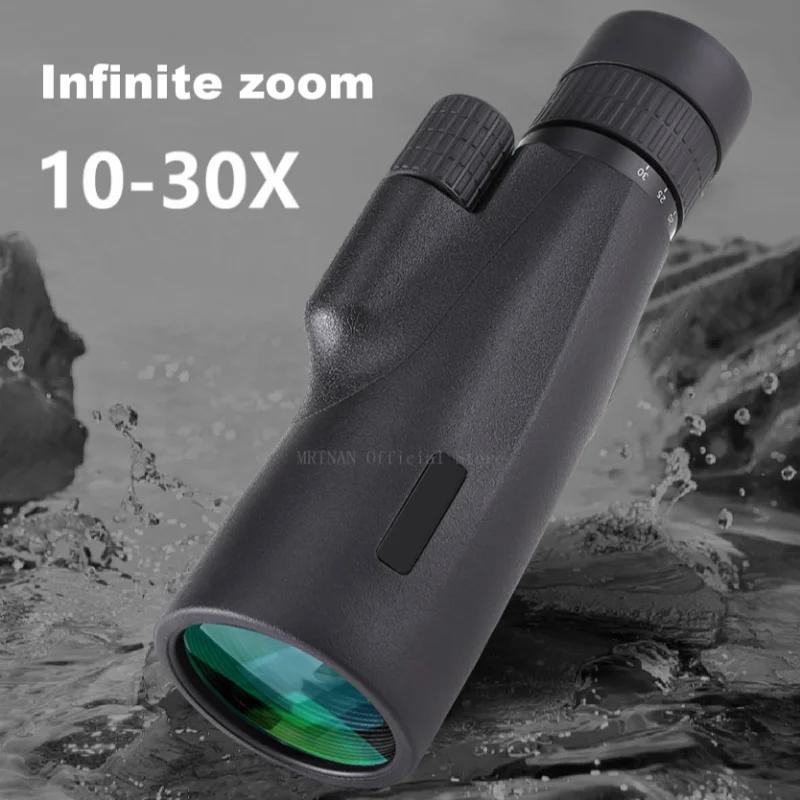 10-30x50 Telescope BAK4 Prism Optical Lens High Power Hunting Birdwatching Monocular Light Night Vision Binoculars