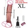 Realistic Silicone Dildo with Suction Cup Anal G-Spot Masturbator Penis Adult Sex Toys Huge Dildos for Women Rubber Cock Gode