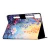 For Lenovo Idea Tab Pro/Tab P12 Pro Gen 2 Case Colorful Pattern Painting Card Slots Stand Leather Tablet Cover with Auto Sleep/Wake